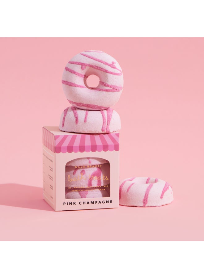 NCLA Beauty Pink Champagne Bath Treats - Image 1